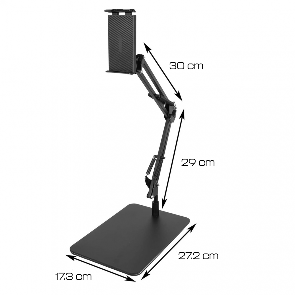 Desktop drzac za tablet J4 crni