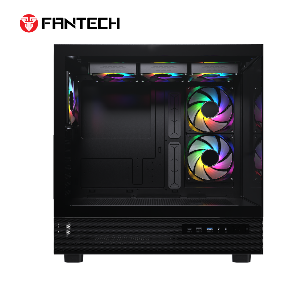 Kuciste Gaming Fantech CG86 Lumina L crno