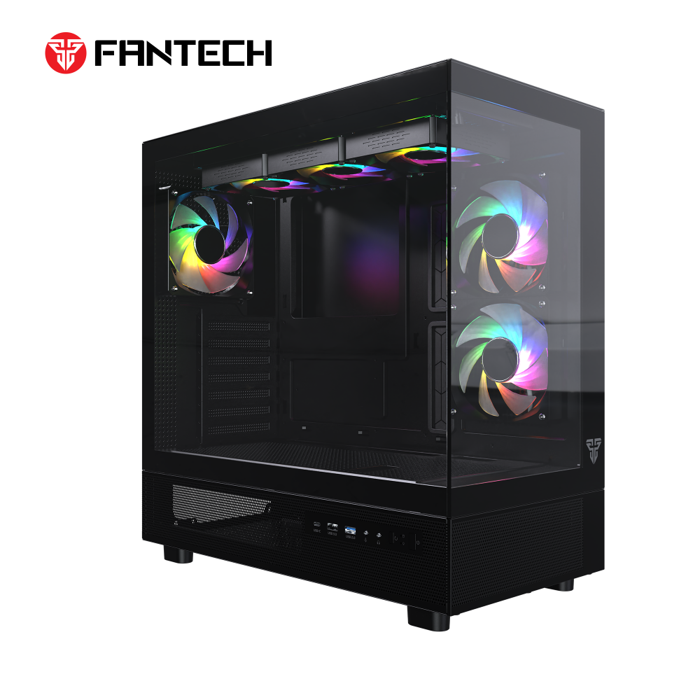 Kuciste Gaming Fantech CG86 Lumina L crno