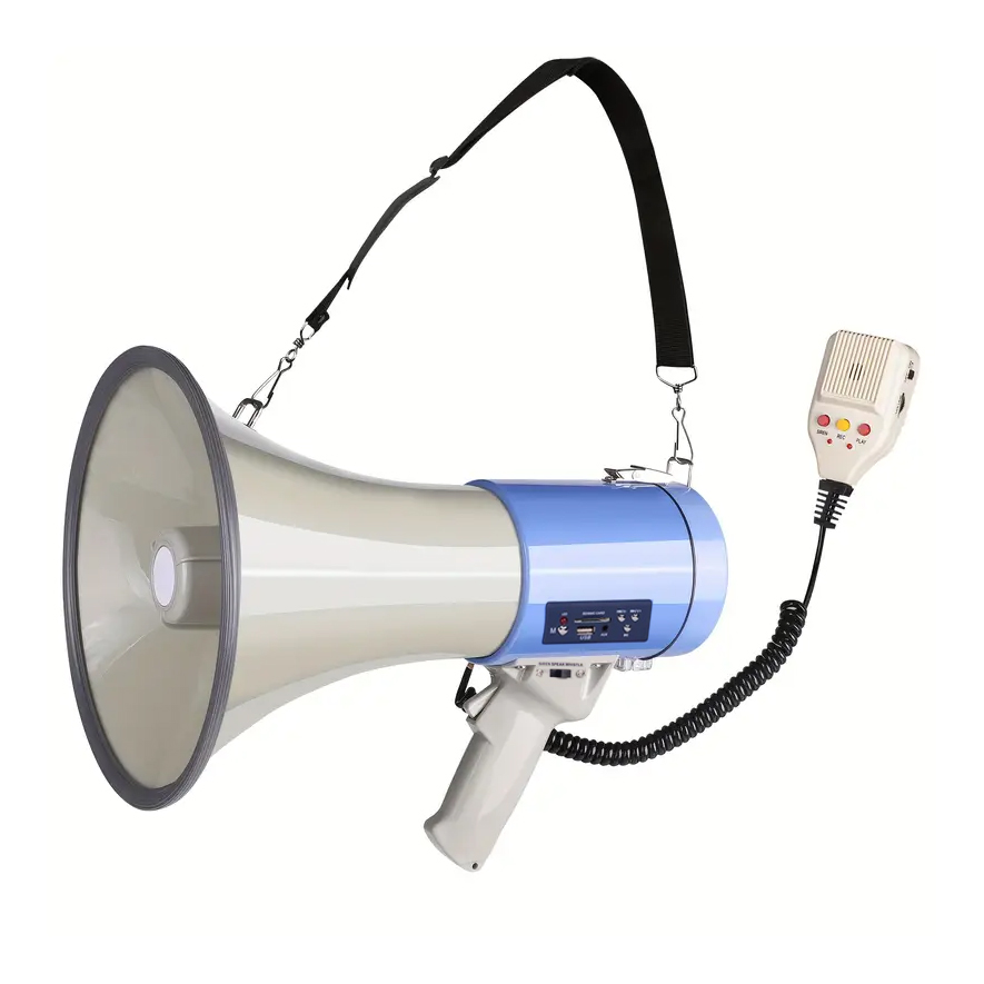 Megafon JWD rucni 50W beli