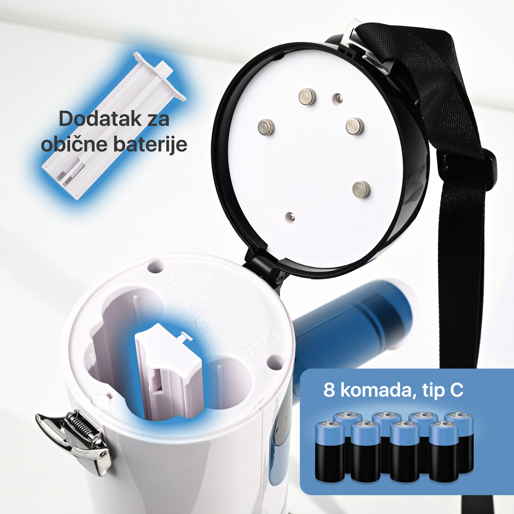 Megafon JWD rucni 100W beli