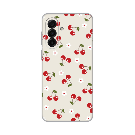 Torbica Silikonska Print za Samsung A175F Galaxy A17 Cherry and Flowers
