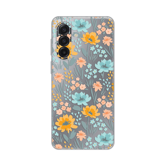 Torbica Silikonska Print Skin za Samsung A175F Galaxy A17 Lovely Flowers