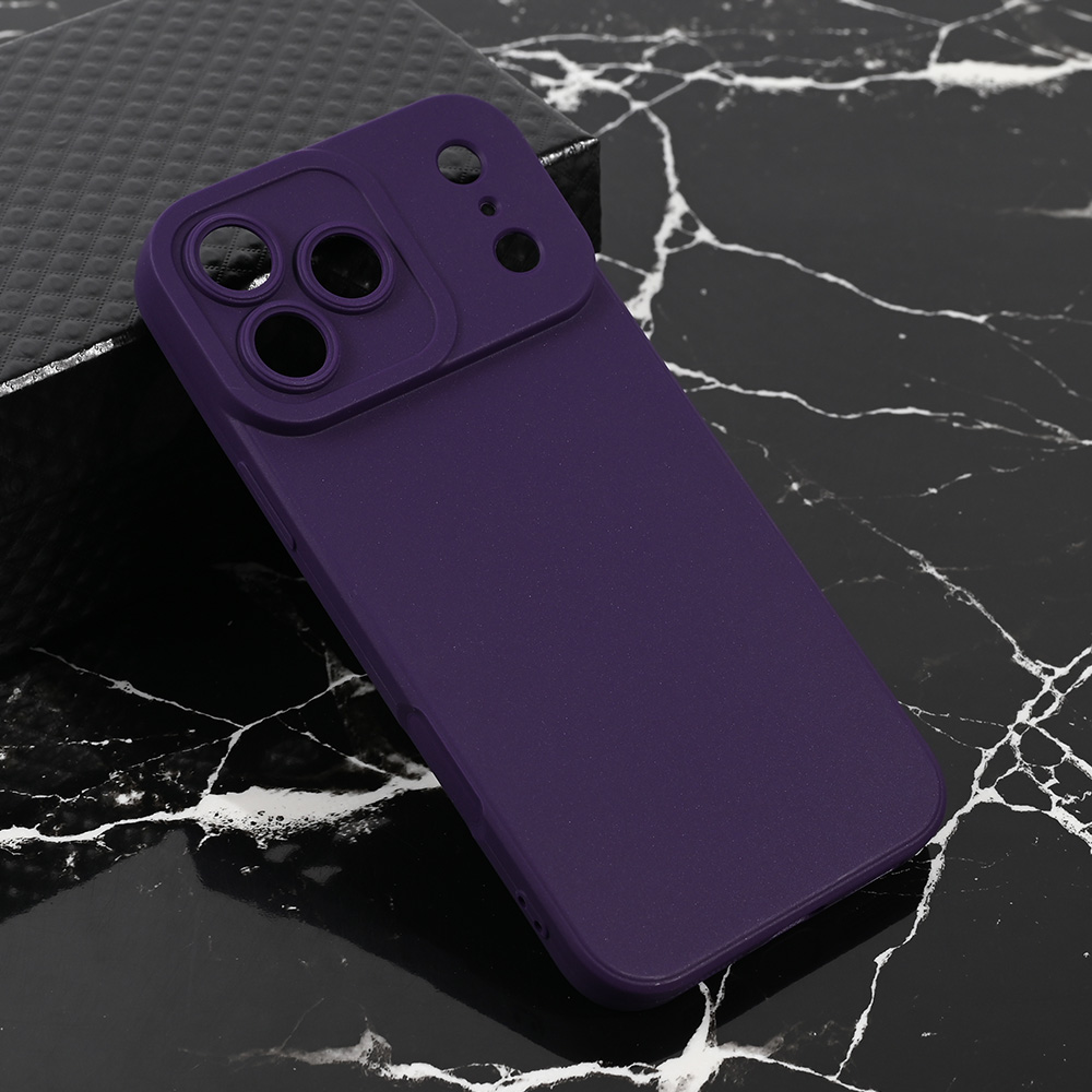 Torbica Teracell Giulietta za iPhone 17 Pro Max 6.9 mat tamno ljubicasta