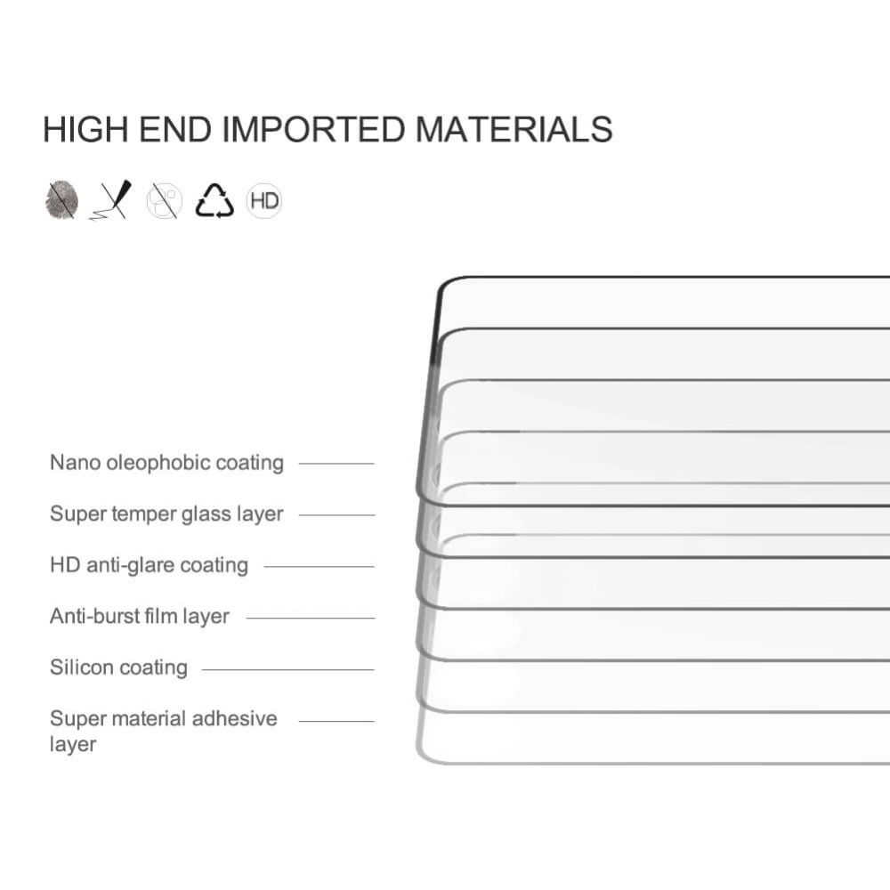 Zastitno staklo Tempered glass Nillkin CP+ Pro za Samsung F751B Galaxy Z Flip 7 crni