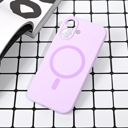 Torbica Magsafe Pure color za iPhone 17 6.3 lila