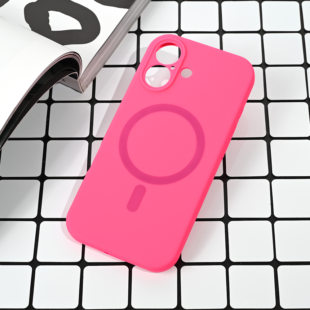 Torbica Magsafe Pure color za iPhone 17 6.3 pink