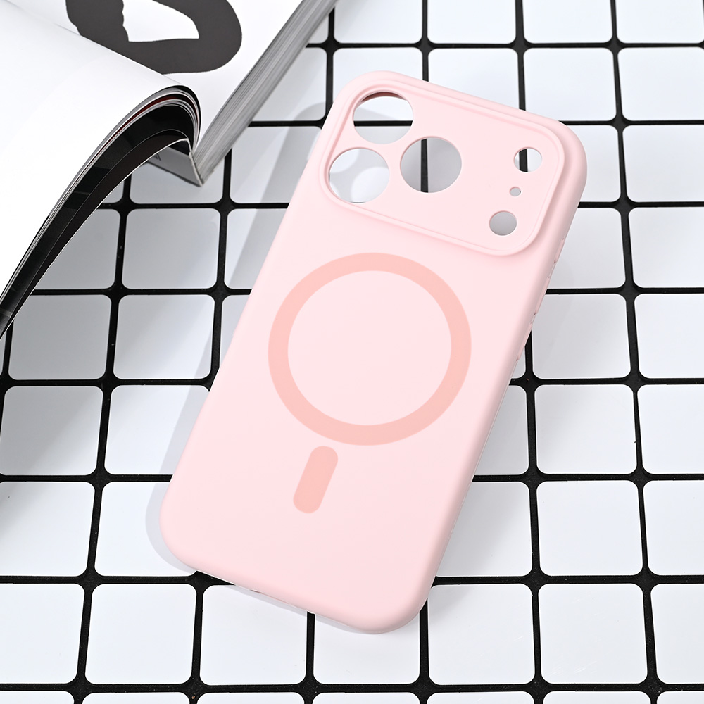 Torbica Magsafe Pure color za iPhone 17 Pro 6.3 roze