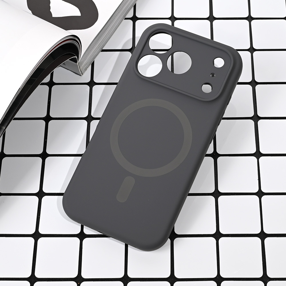 Torbica Magsafe Pure color za iPhone 17 Pro 6.3 siva