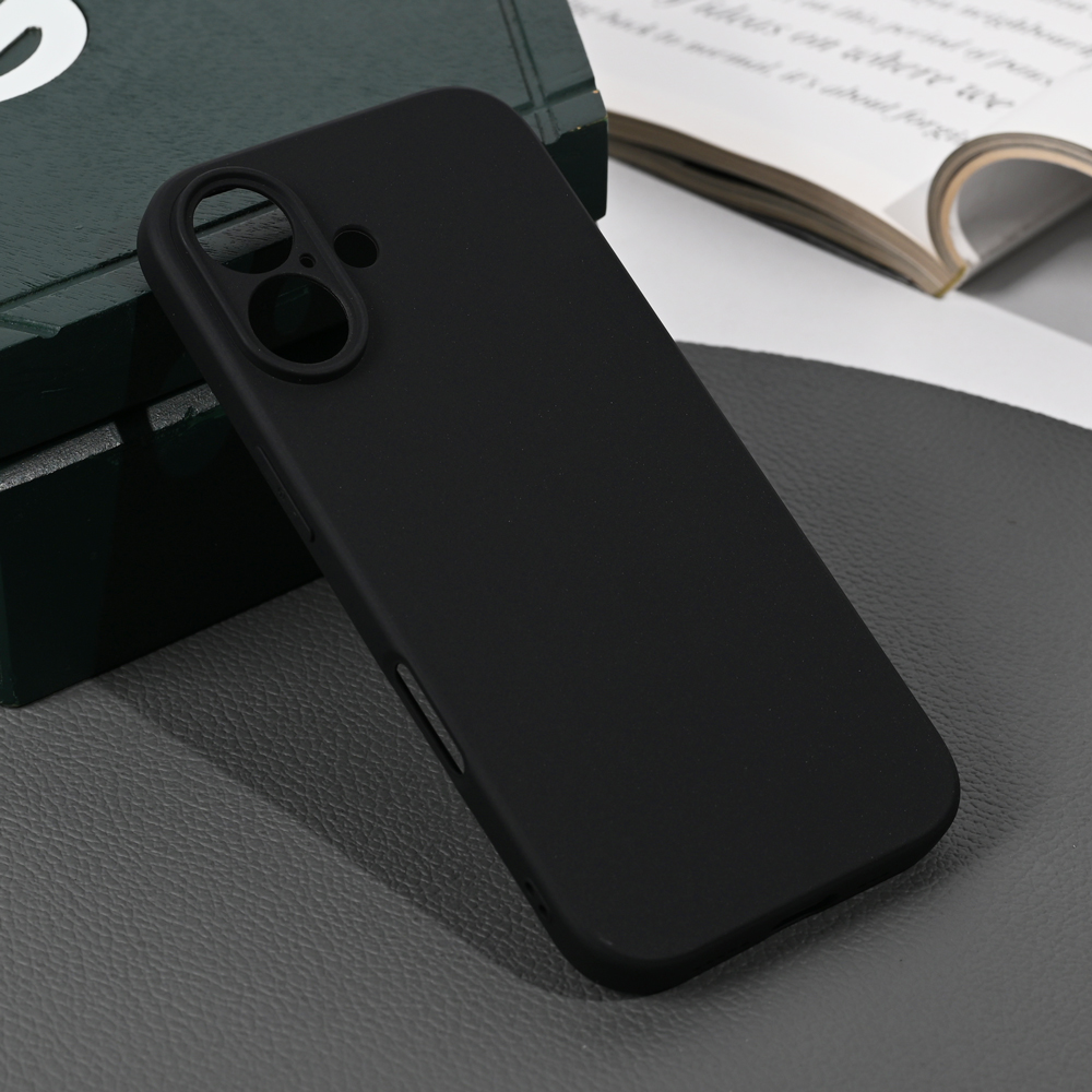 Torbica silikonska Skin za iPhone 17 6.3 mat crna
