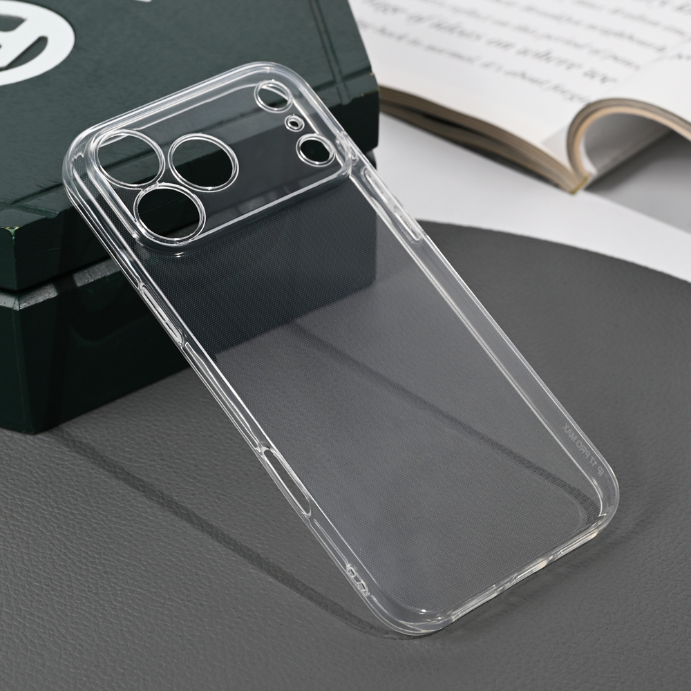 Torbica silikonska Skin za iPhone 17 Pro Max 6.9 transparent