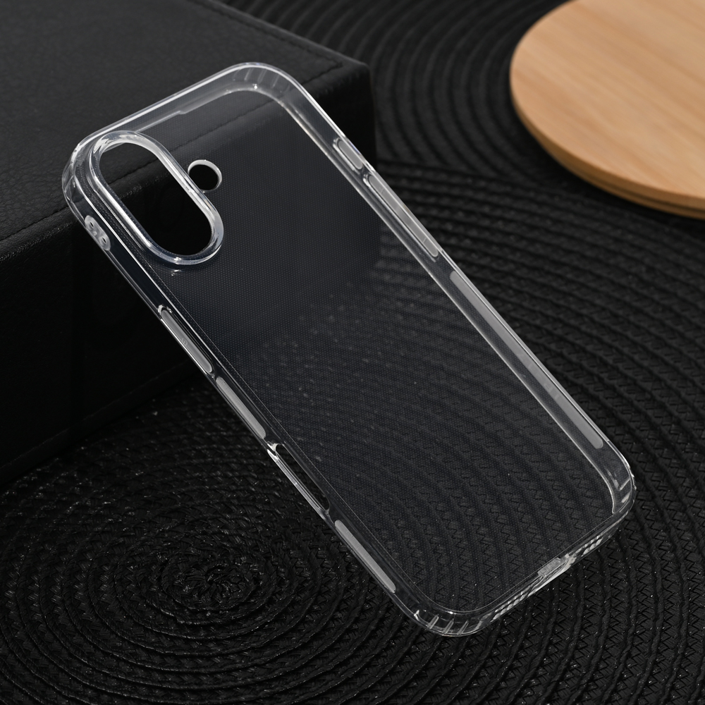 Torbica silikonska Ultra Thin with pluggy za iPhone 17 6.3 transparent