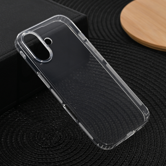 Torbica silikonska Ultra Thin with pluggy za iPhone 17 6.3 transparent