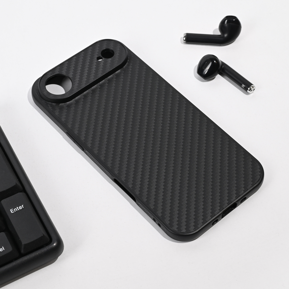 Torbica Carbon fiber za iPhone 17 Air 6.6 crna