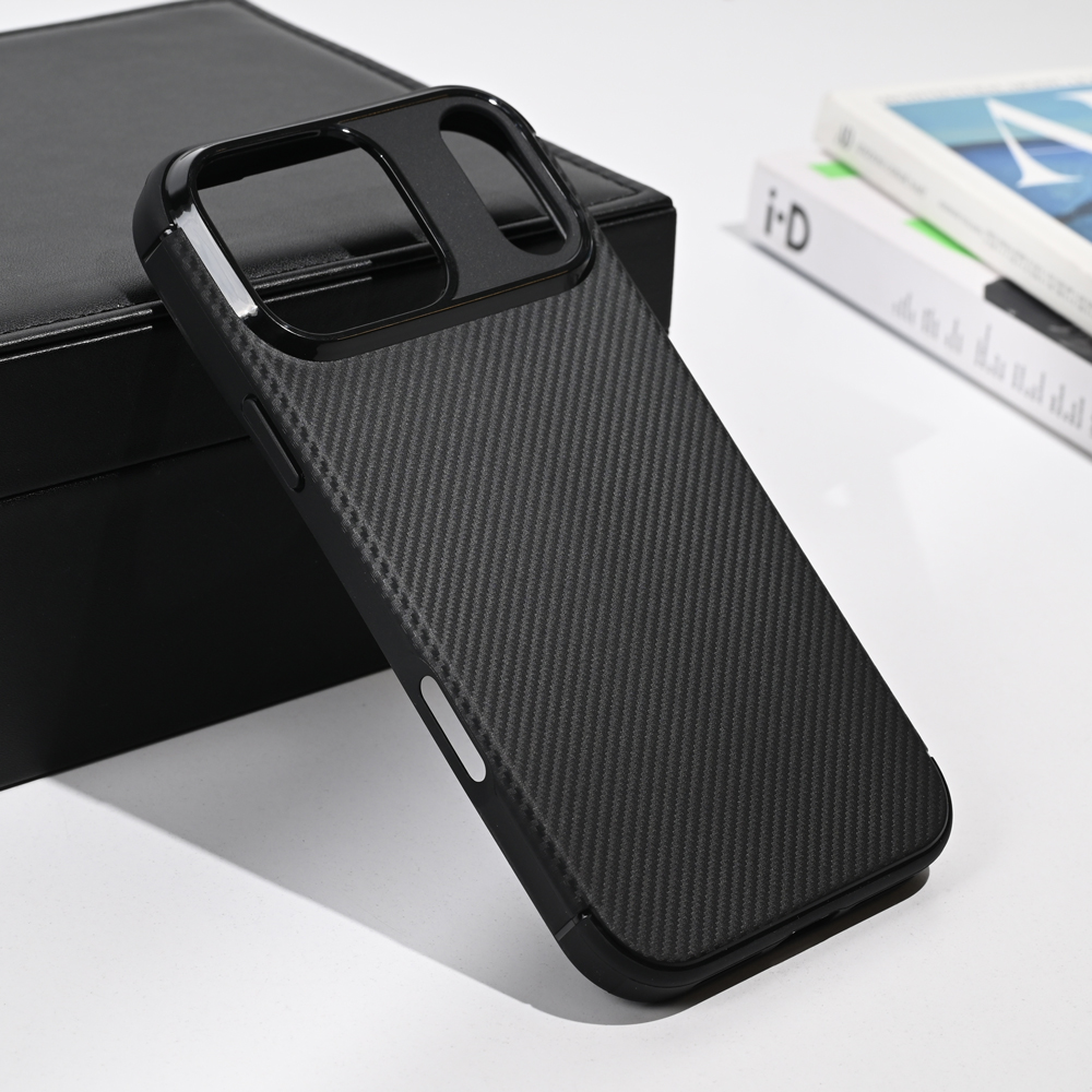 Torbica Defender Carbon za iPhone 17 Pro Max 6.9 crna