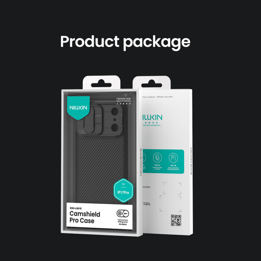 Torbica Nillkin CamShield Pro za iPhone 17 Pro 6.3 crna