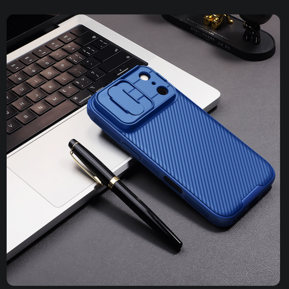 Torbica Nillkin CamShield Pro za iPhone 17 Pro 6.3 plava