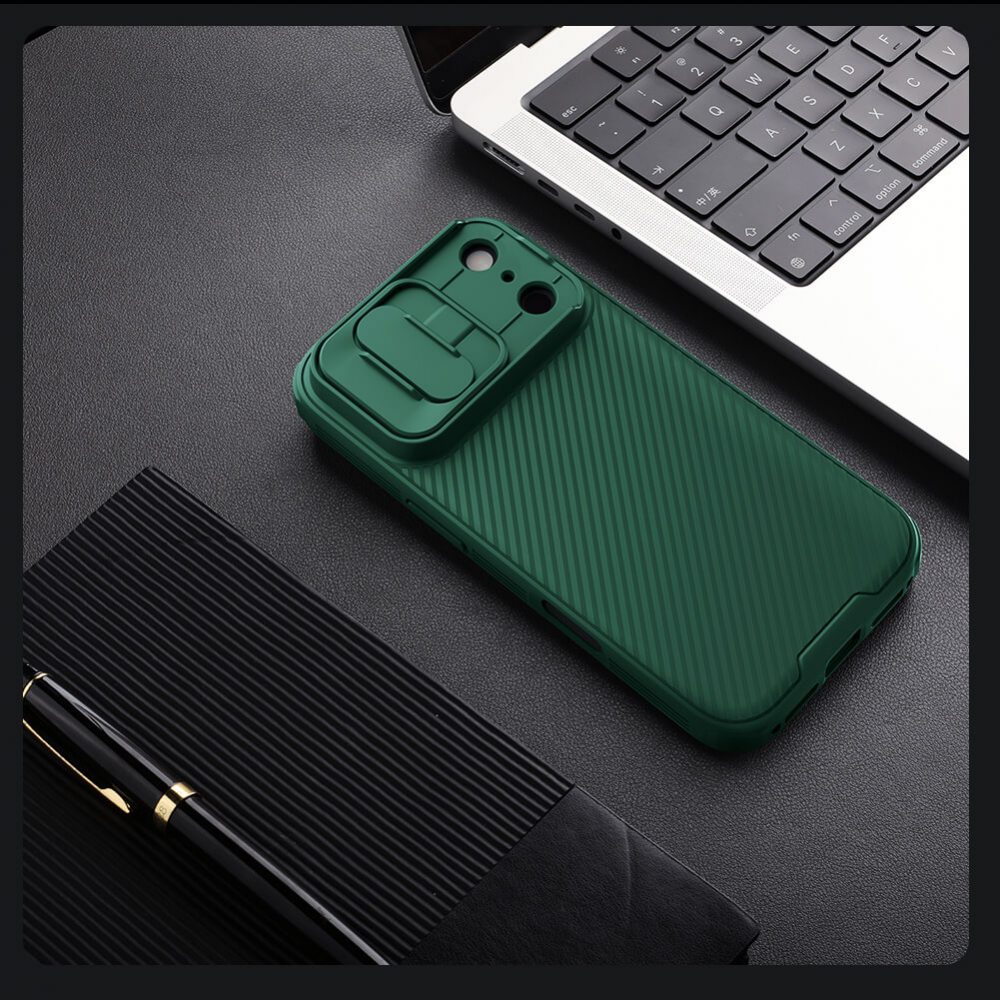 Torbica Nillkin CamShield Pro za iPhone 17 Pro 6.3 zelena