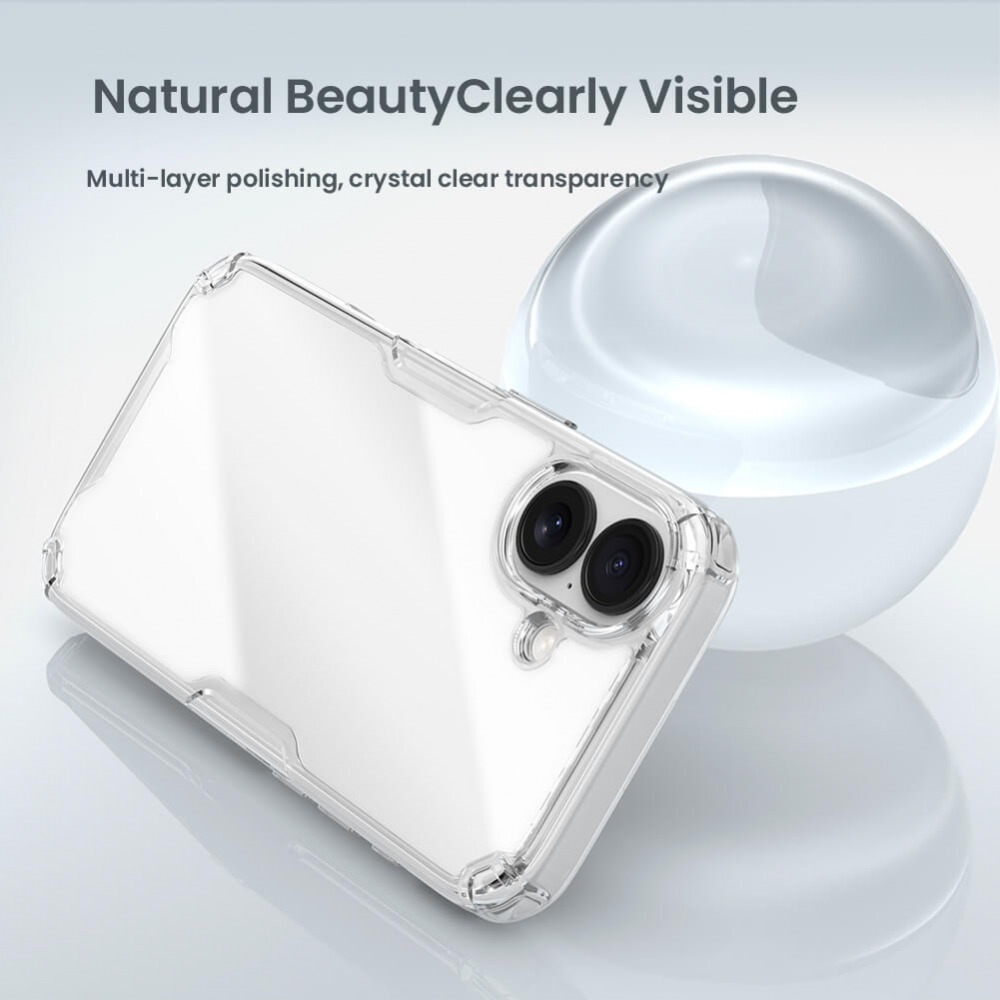 Torbica Nillkin Nature Pro za iPhone 17 6.3 transparent