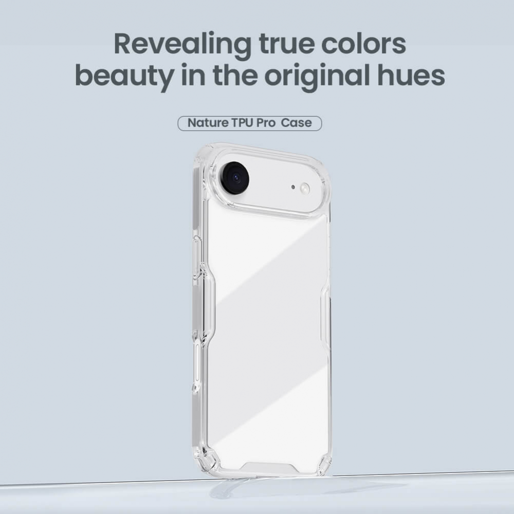 Torbica Nillkin Nature Pro za iPhone 17 Air 6.6 transparent