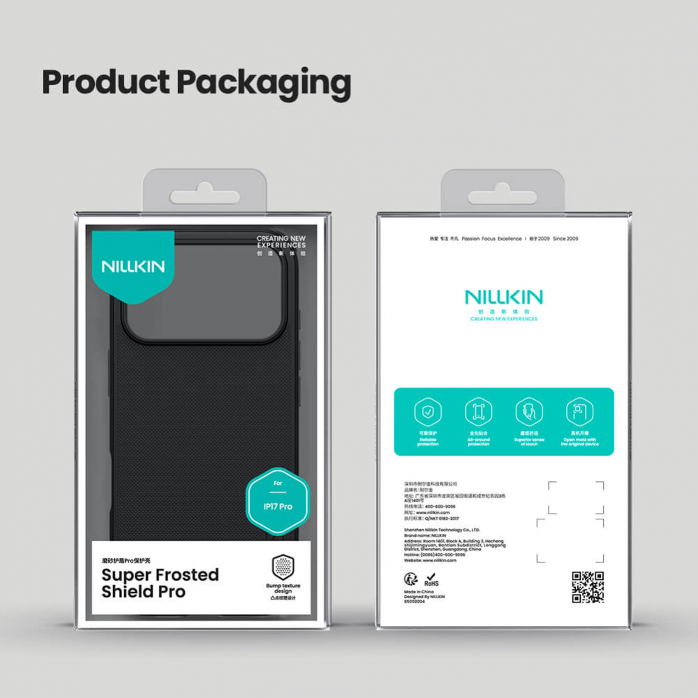 Torbica Nillkin Scrub Pro za iPhone 17 Pro 6.3 crna