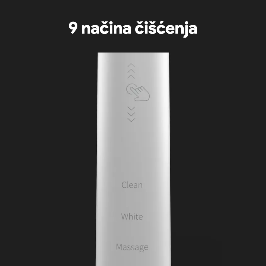 Elektricna cetkica Aeno DB3 bela