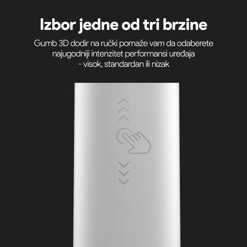 Elektricna cetkica Aeno DB3 bela