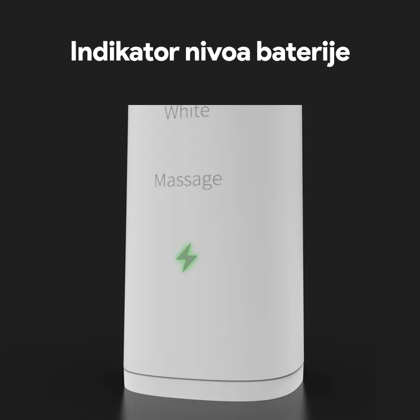 Elektricna cetkica Aeno DB3 bela