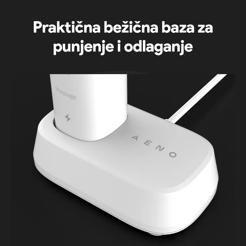 Elektricna cetkica Aeno DB3 bela