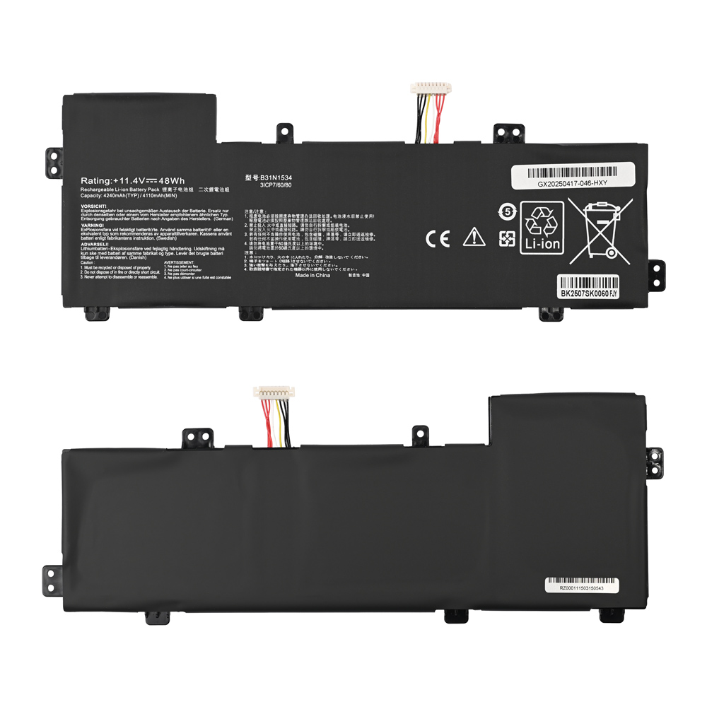 Baterija za laptop Asus Zenbook UX510 UX510UW UX510UX B31N1534 Series HQ2200 M