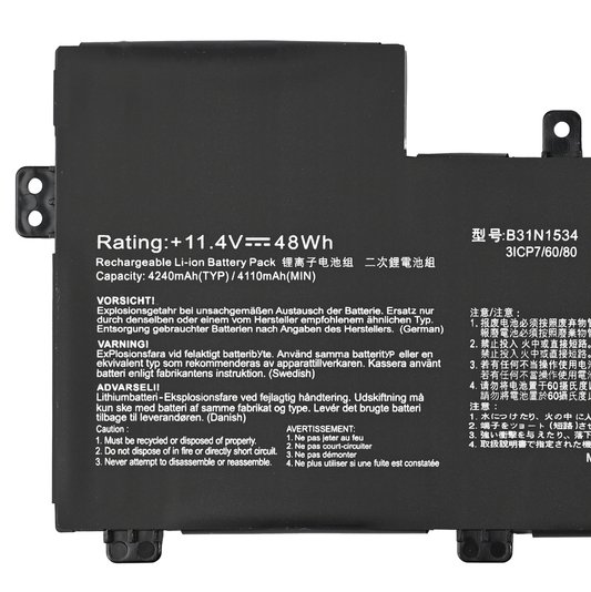 Baterija za laptop Asus Zenbook UX510 UX510UW UX510UX B31N1534 Series HQ2200 M