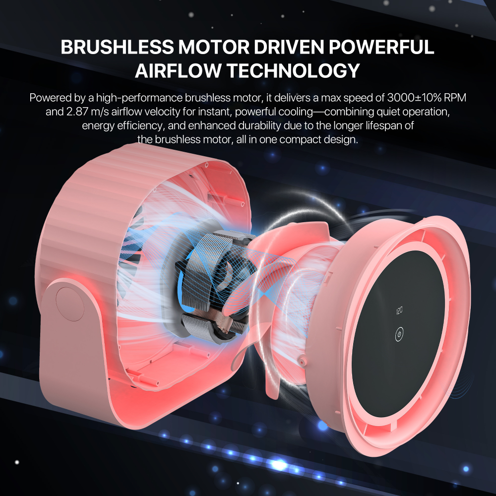 Prenosni ventilator Fantech PAC4 crni