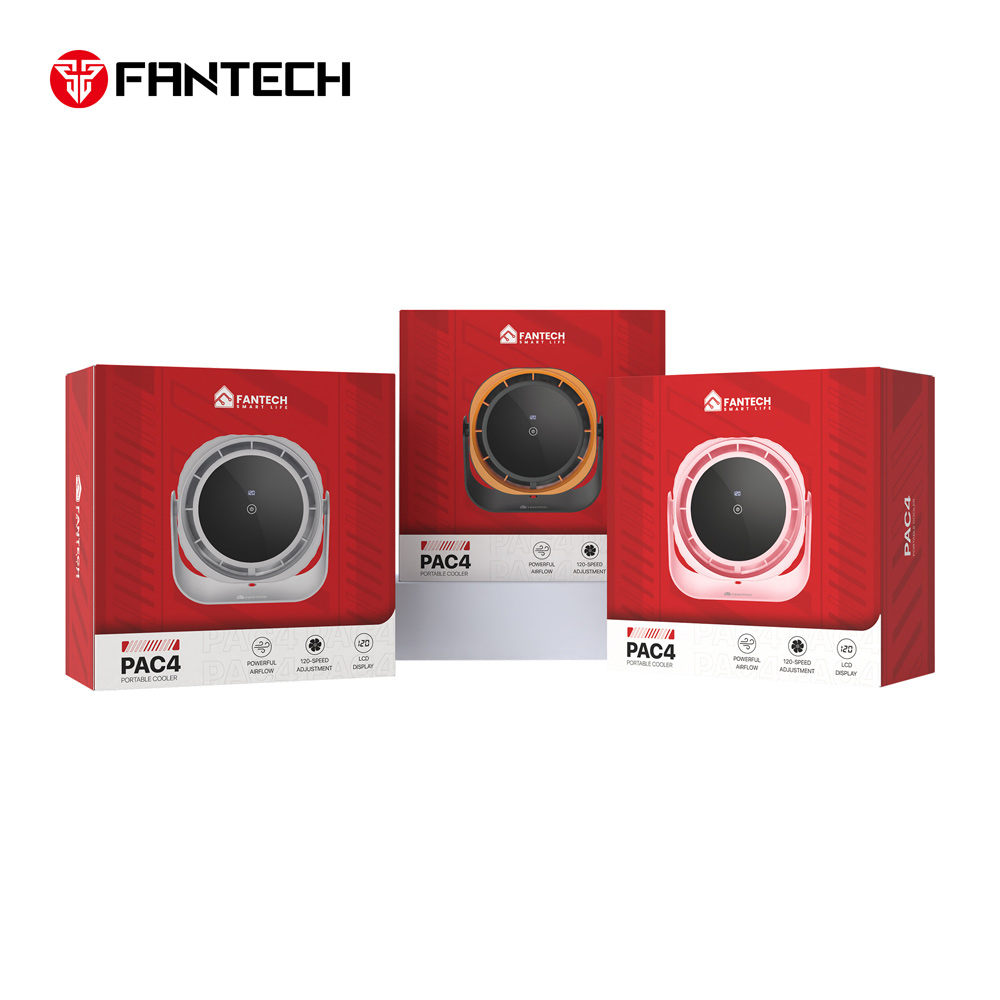Prenosni ventilator Fantech PAC4 pink
