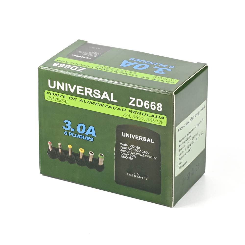 Univerzalni punjac JWD ZD668  3A, 30W
