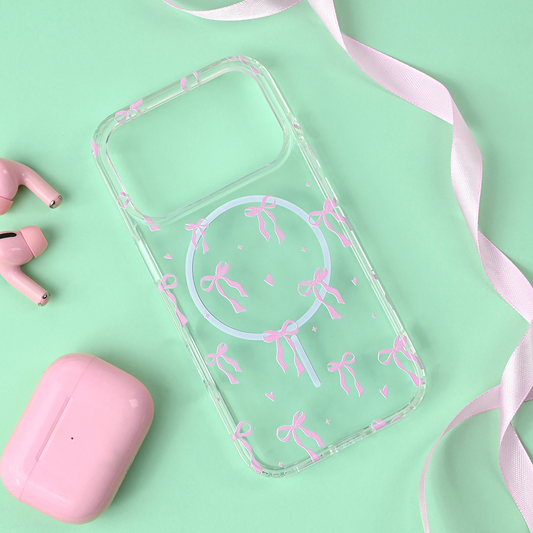 Torbica Print Magsafe za iPhone 17 Pro 6.3 Cute Bow