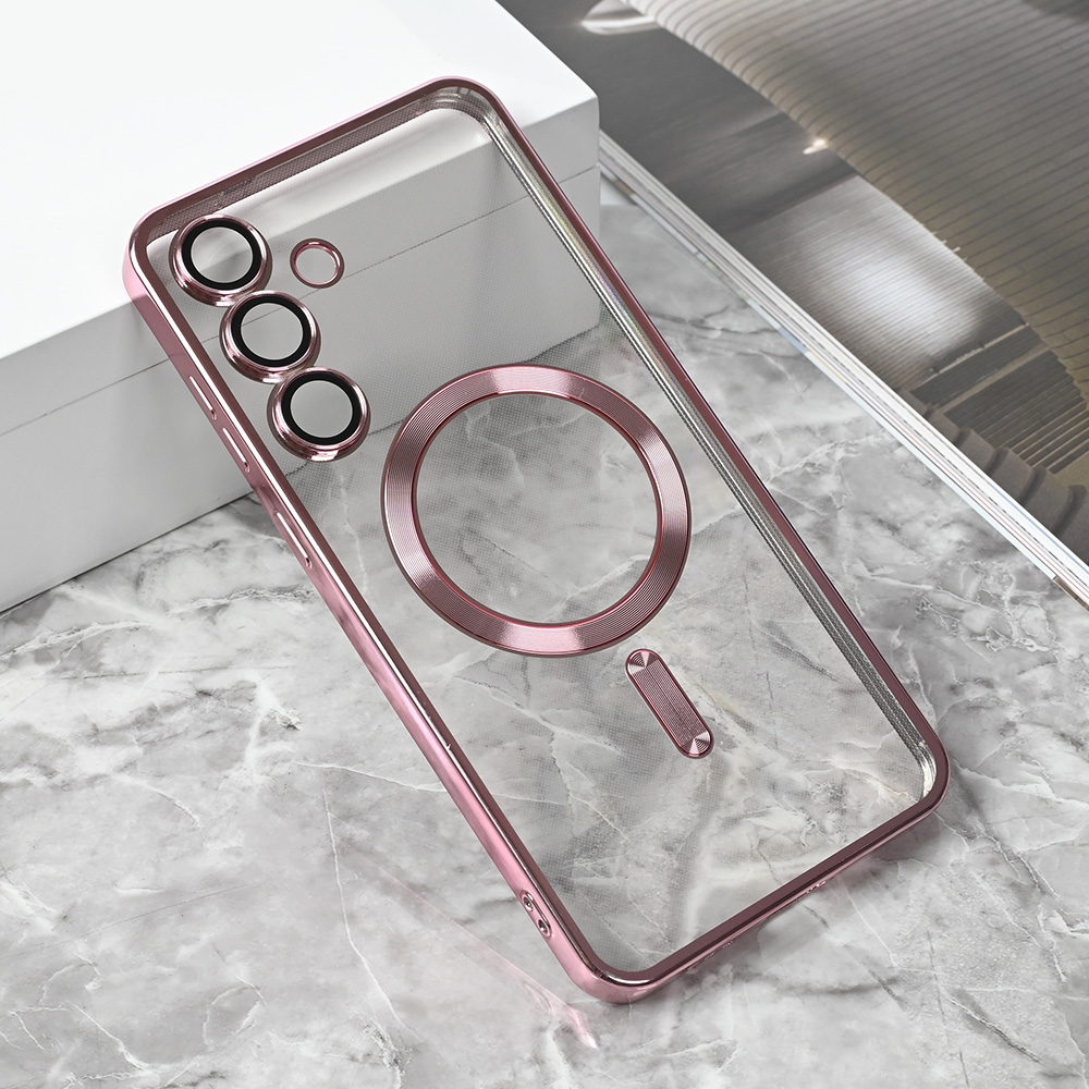 Torbica Magsafe Lux za Samsung S731B Galaxy S25 FE roze