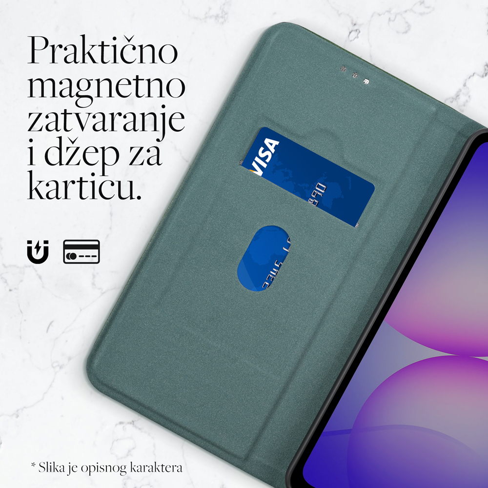 Torbica Teracell Elegant Flip za Samsung A366B/A566B Galaxy A36/A56 5G crna