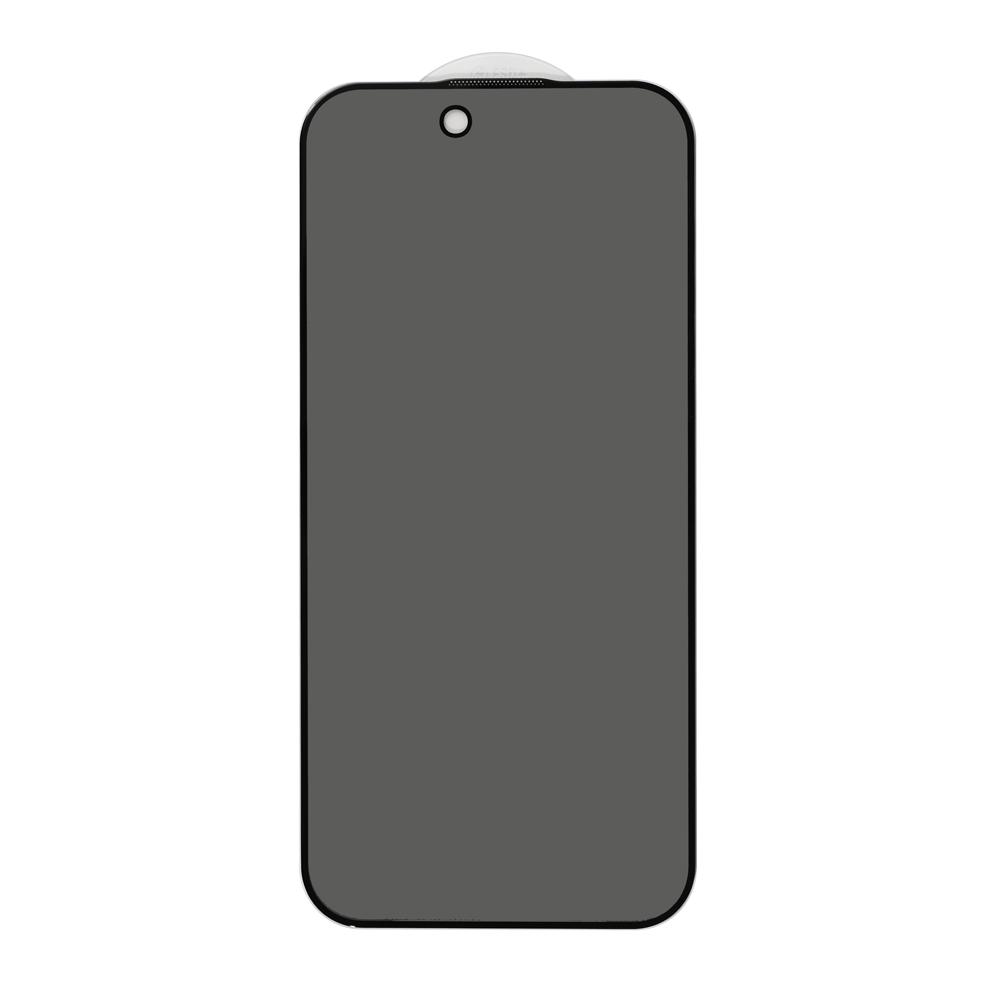 Zastitno staklo Tempered Glass Privacy Teracell Titan 2.5D za iPhone 17 Air 6.6 crni