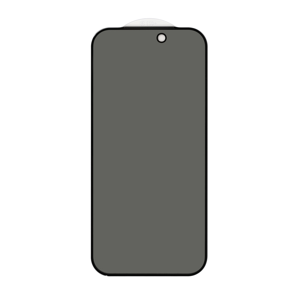 Zastitno staklo Tempered Glass Privacy Teracell Titan 2.5D za iPhone 17 Pro 6.3 crni
