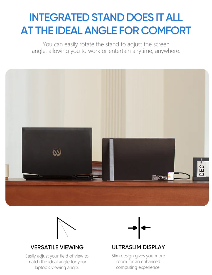 Eksterni prenosni monitor Arzopa A1S 14 inch Grey FHD
