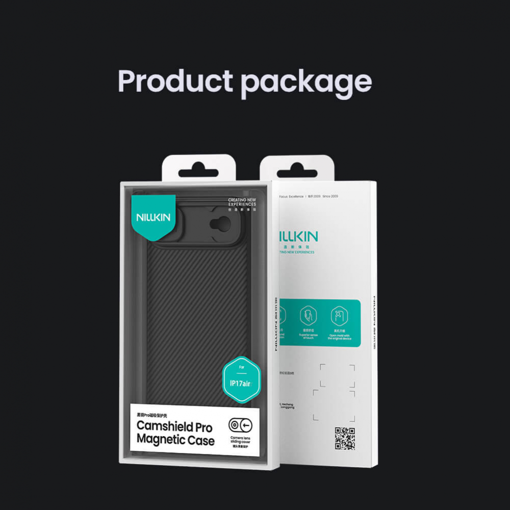 Torbica Nillkin CamShield Pro Magnetic za iPhone 17 Air 6.6 crna