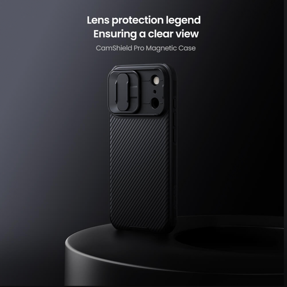 Torbica Nillkin CamShield Pro Magnetic za iPhone 17 Pro 6.3 crna