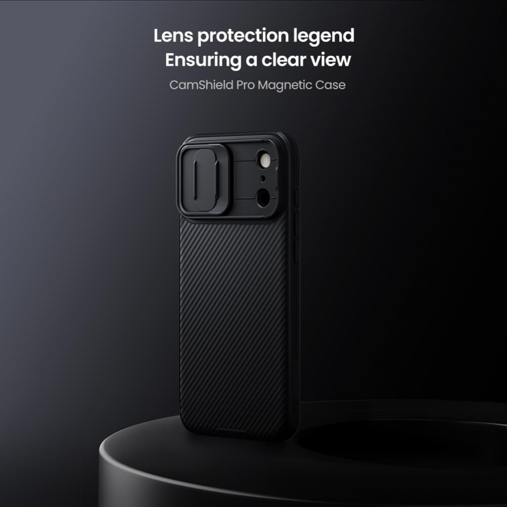Torbica Nillkin CamShield Pro Magnetic za iPhone 17 Pro Max 6.9 crna
