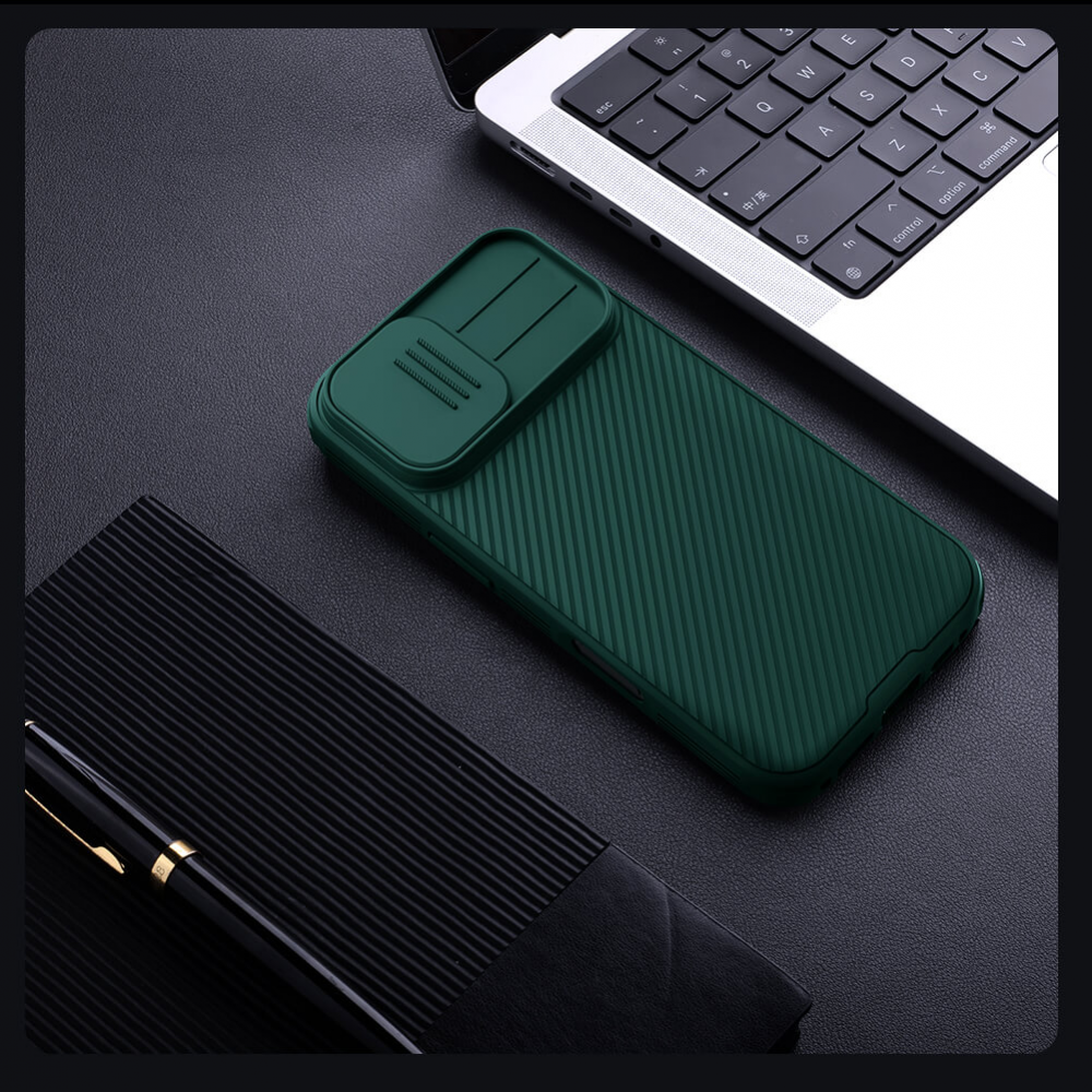 Torbica Nillkin CamShield Pro za iPhone 17 6.3 zelena