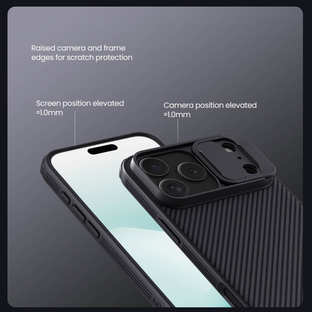 Torbica Nillkin CamShield Pro za iPhone 17 Pro Max 6.9 plava