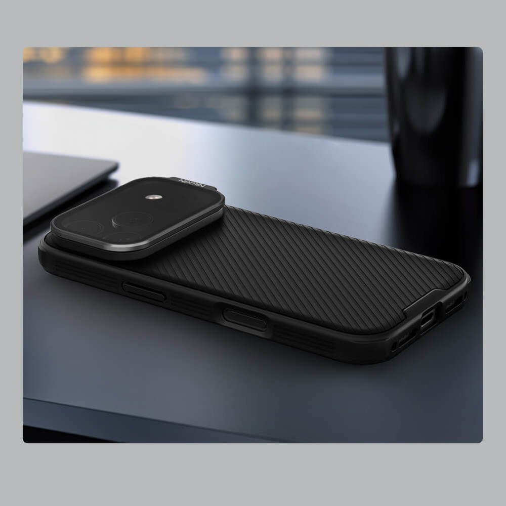Torbica Nillkin CamShield Prop za iPhone 17 Pro 6.3 crna