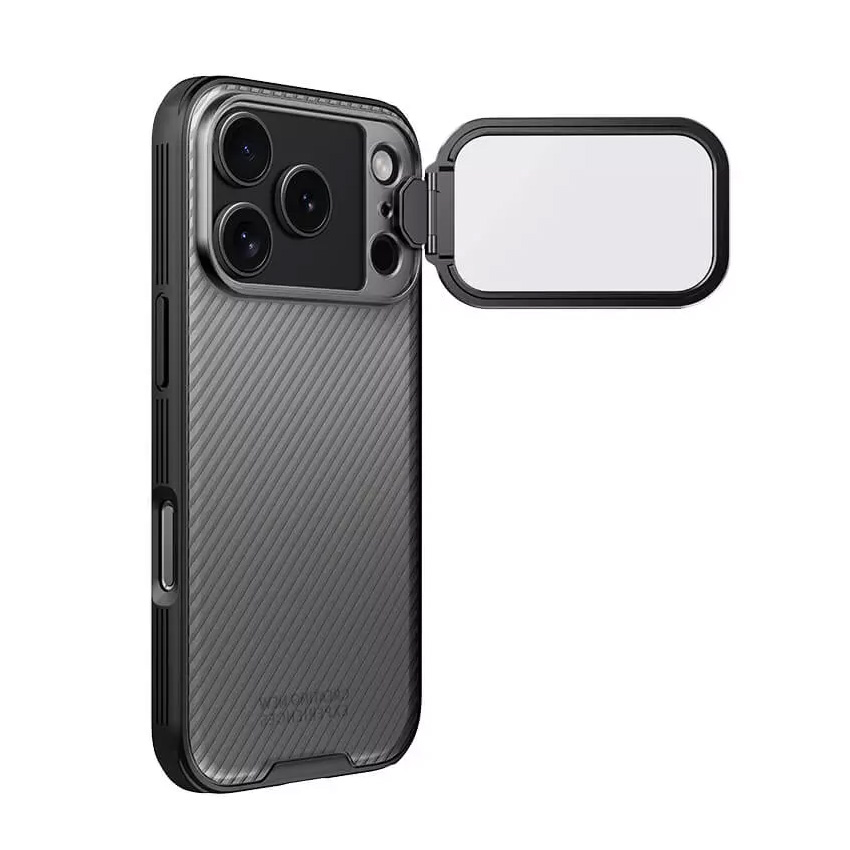 Torbica Nillkin CamShield Prop za iPhone 17 Pro 6.3 crna (transparent kamera)