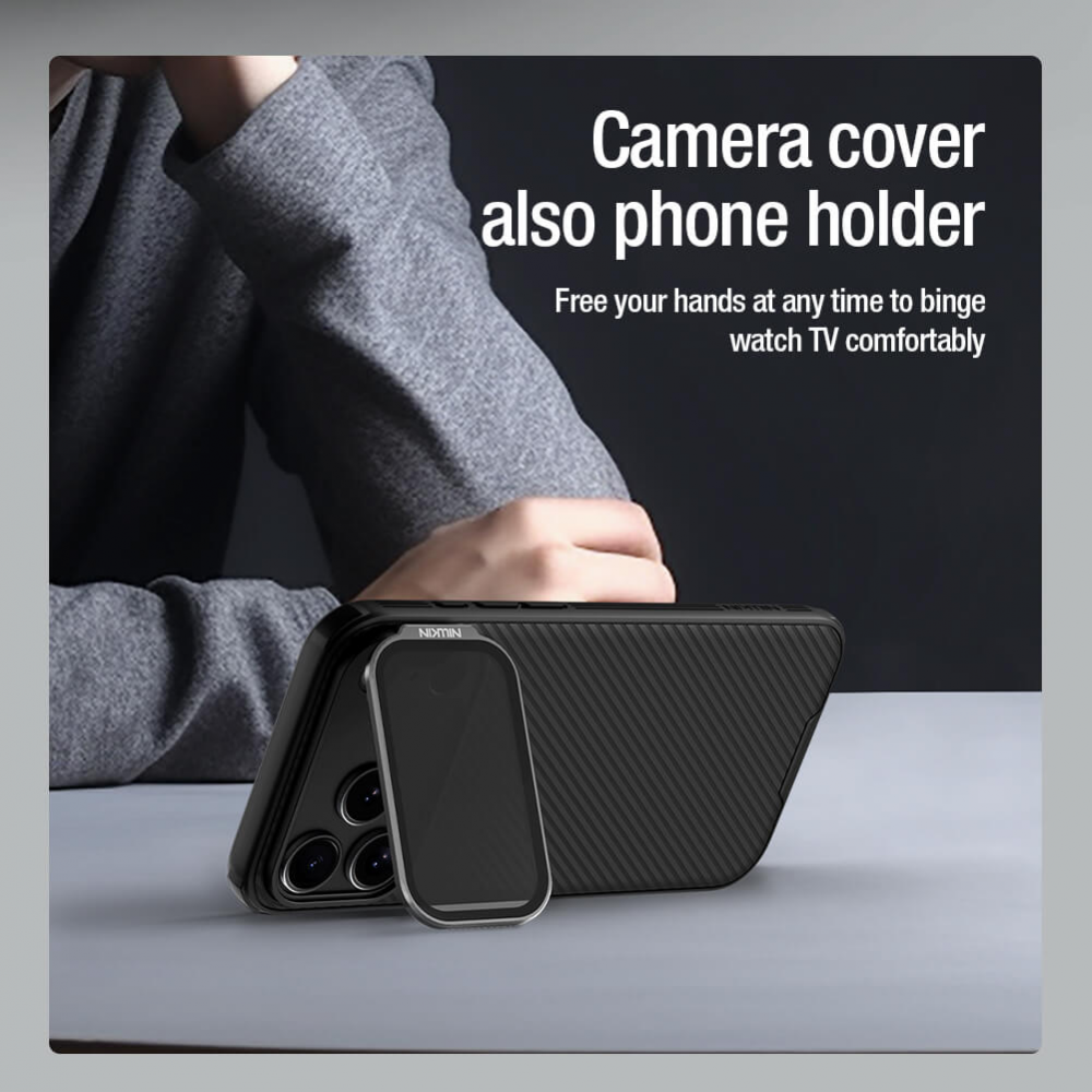Torbica Nillkin CamShield Prop za iPhone 17 Pro Max 6.9 crna