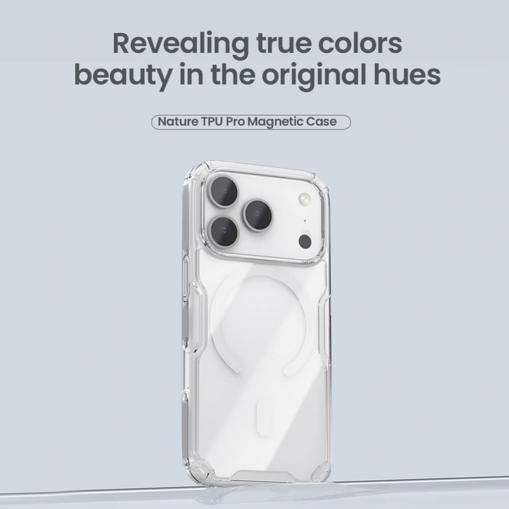Torbica Nillkin Nature Pro Magnetic za iPhone 17 Pro 6.3 transparent