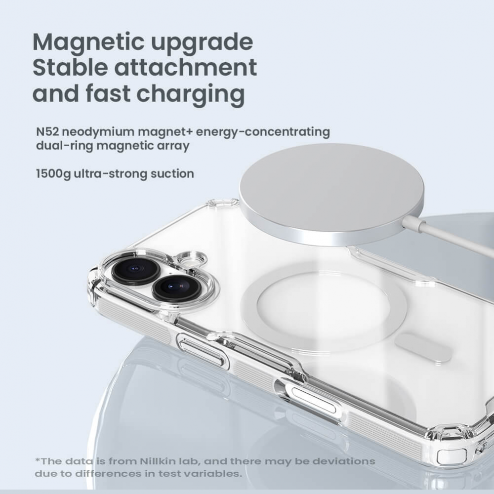 Torbica Nillkin Nature Pro Magnetic za iPhone 17 6.3 transparent